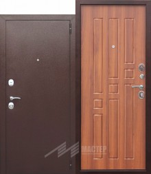 Входная дверь Гарда 8мм Антик Медь/Рустикальный Дуб